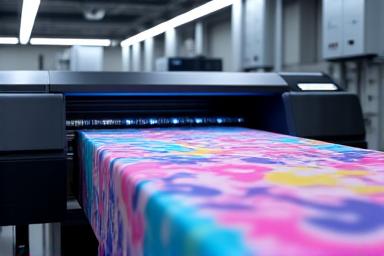 Impresora textil digital alta fidelidad